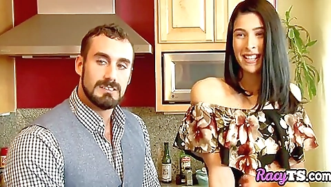 Trans Babe Drilled In Erotic Couple During Awkward Encounter Trans Babe Drilled In Erotic Couple During Awkward Encounter