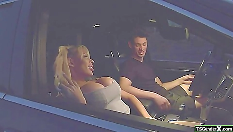 Busty Trans Hitchhiker Wants To With Brittney Kade